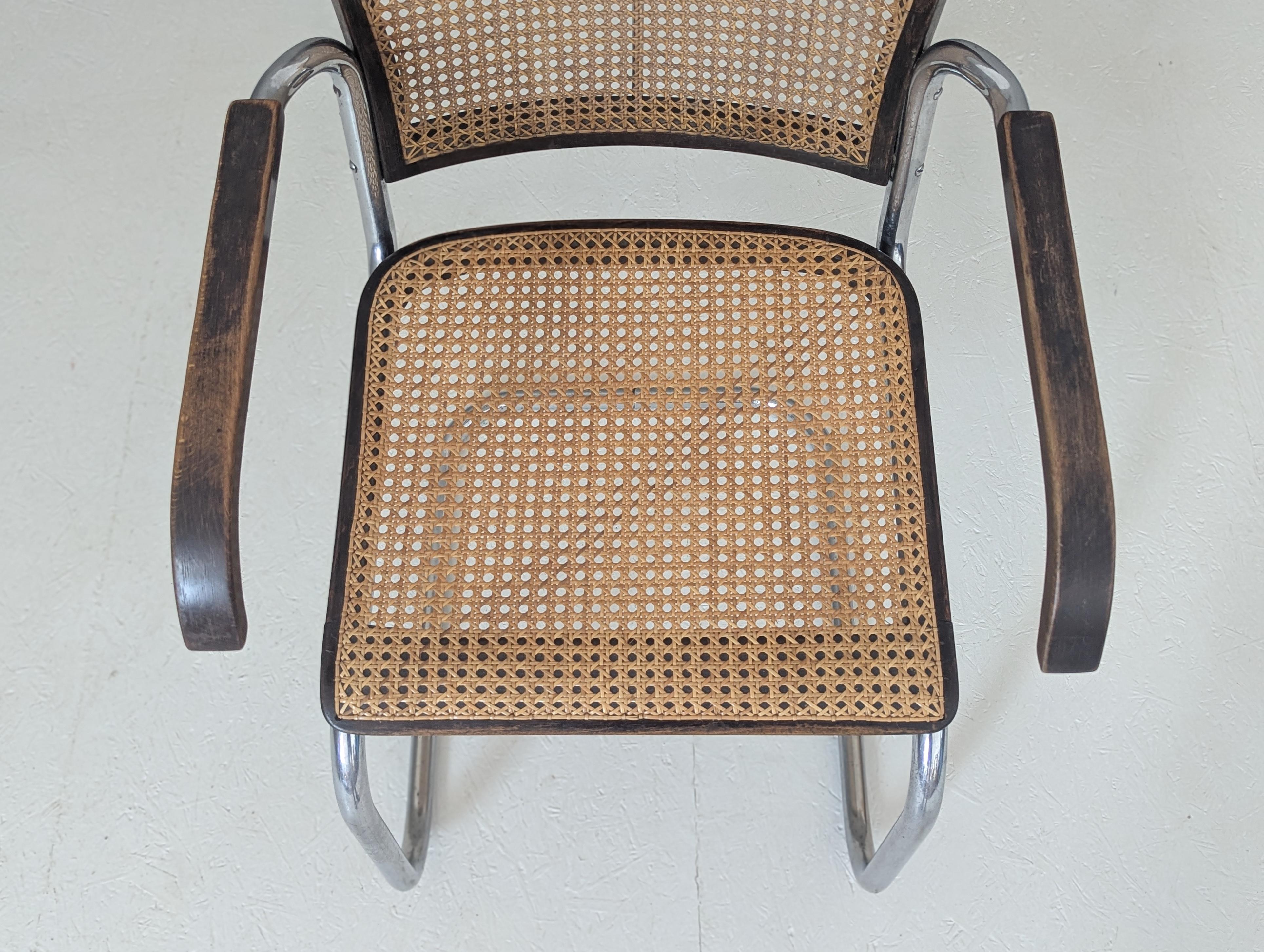 Marcel Breuers B 64 neu interpretiert als K 17 Sessel von Robert Slezak, 1930er Jahre im Angebot 1