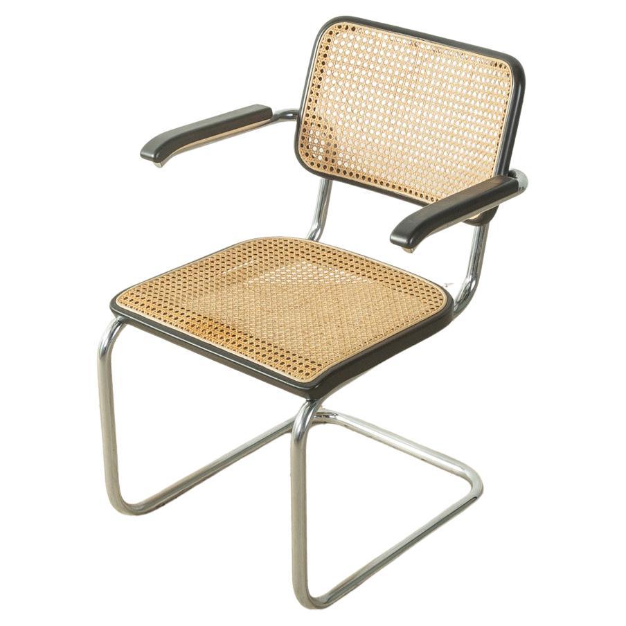 Marcel Breuer's S 64 Tubular Steel Chair for Thonet