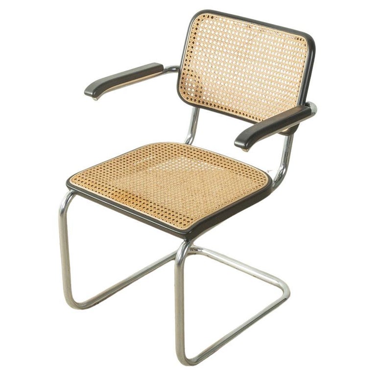 Marcel Breuer's S 64 Tubular Steel Chair for Thonet For Sale