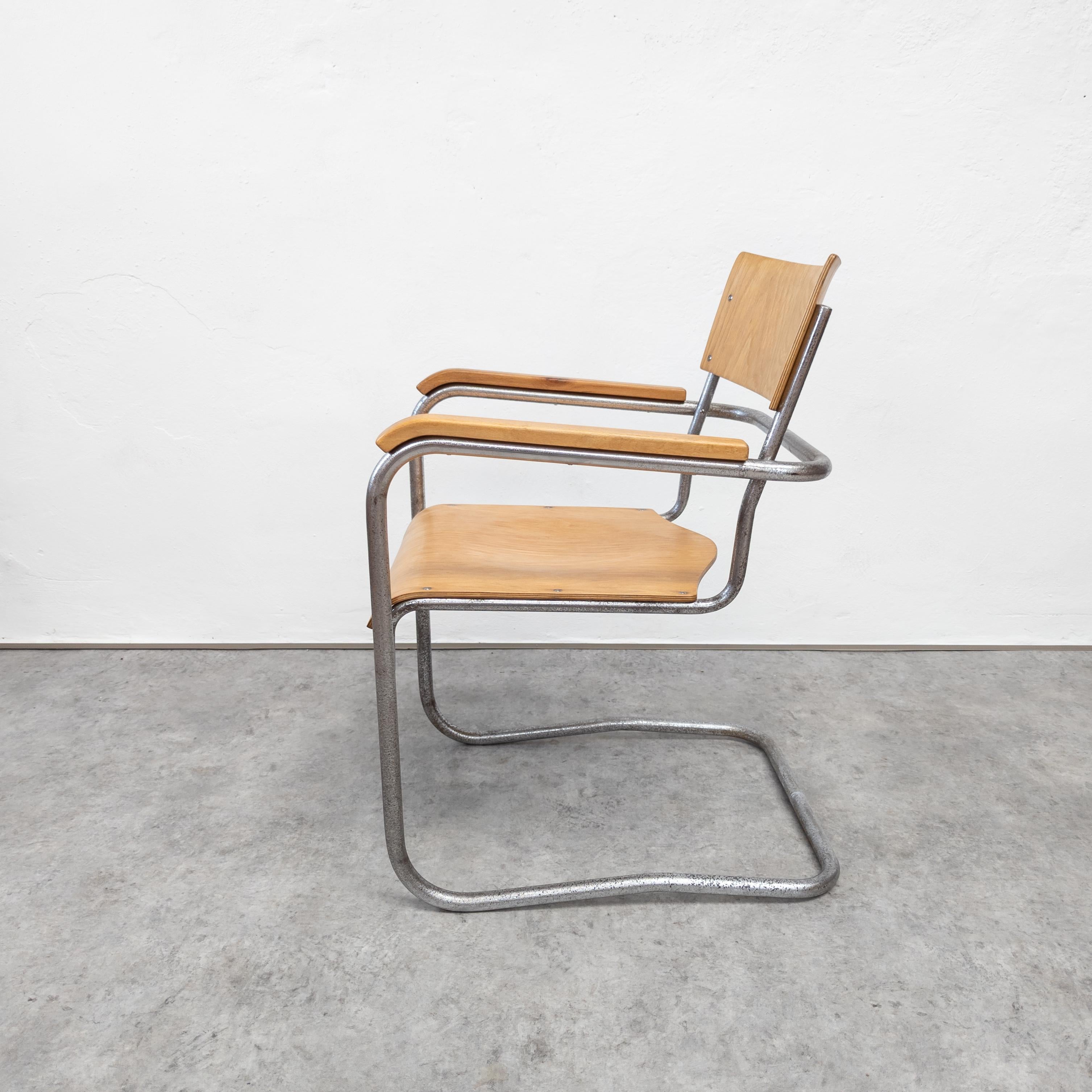 Mid-20th Century Marcel Breuer's Thonet B 34 Variation from Samal & Co For Sale