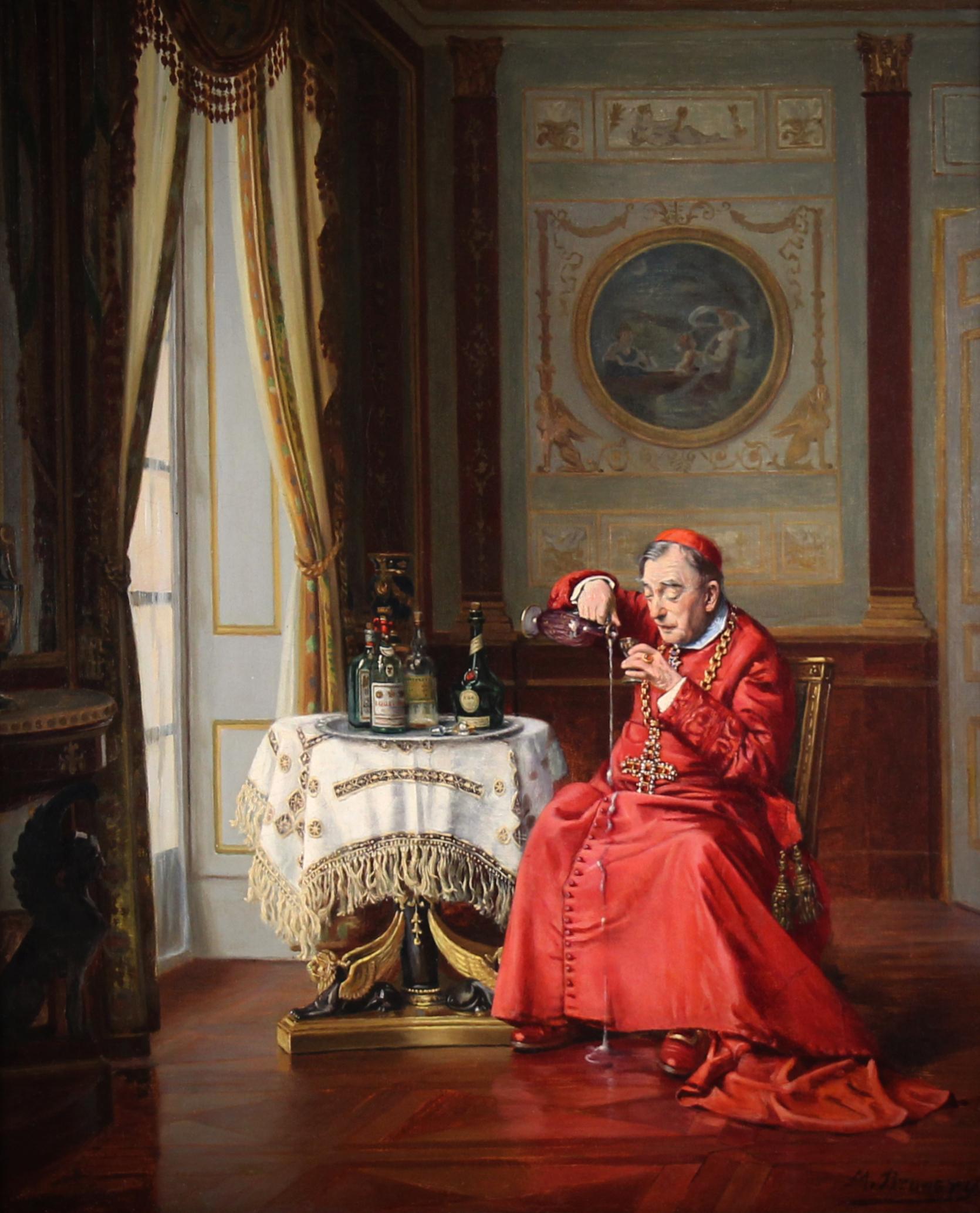 French oil painting on canvas 