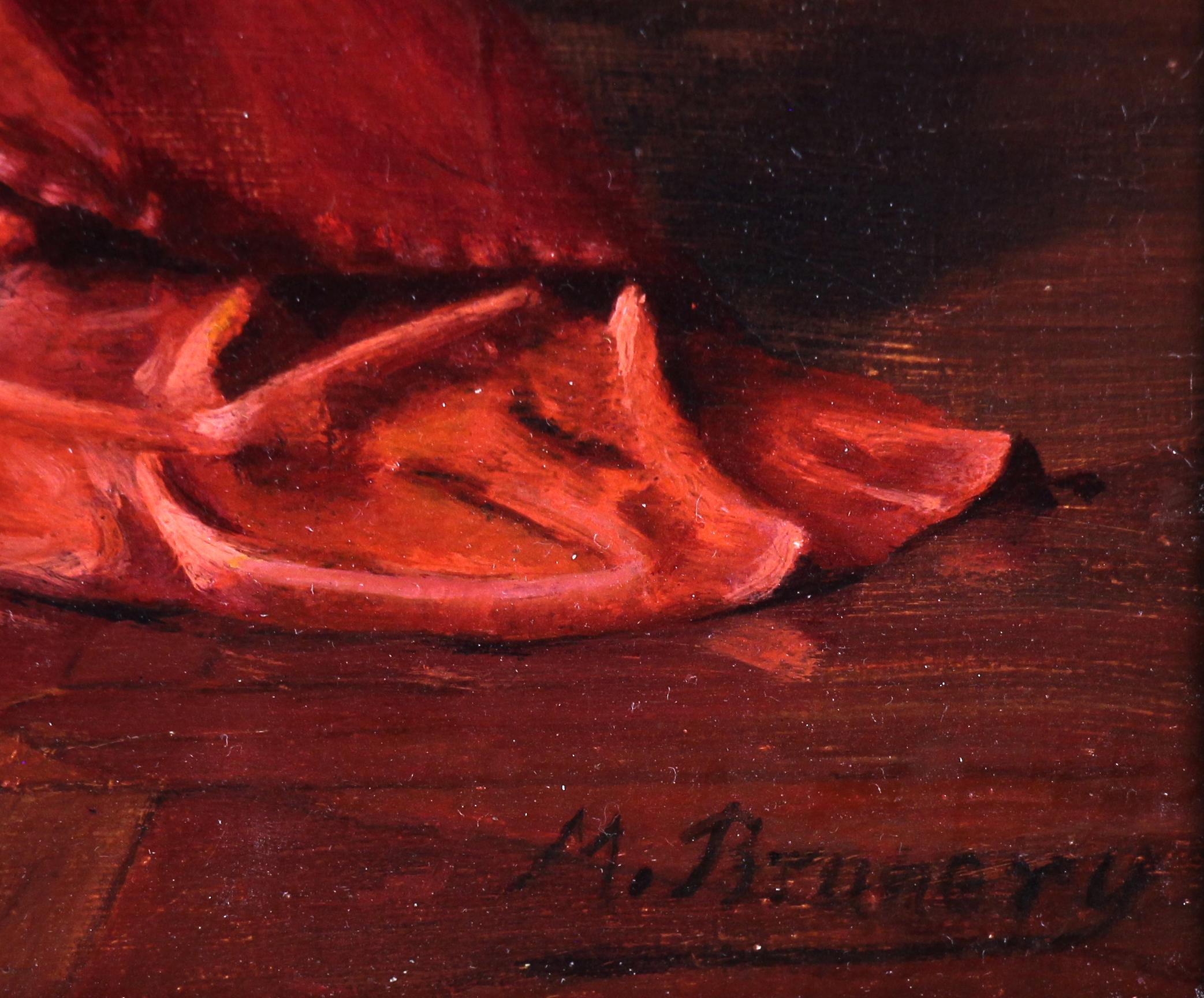 French oil painting on canvas 