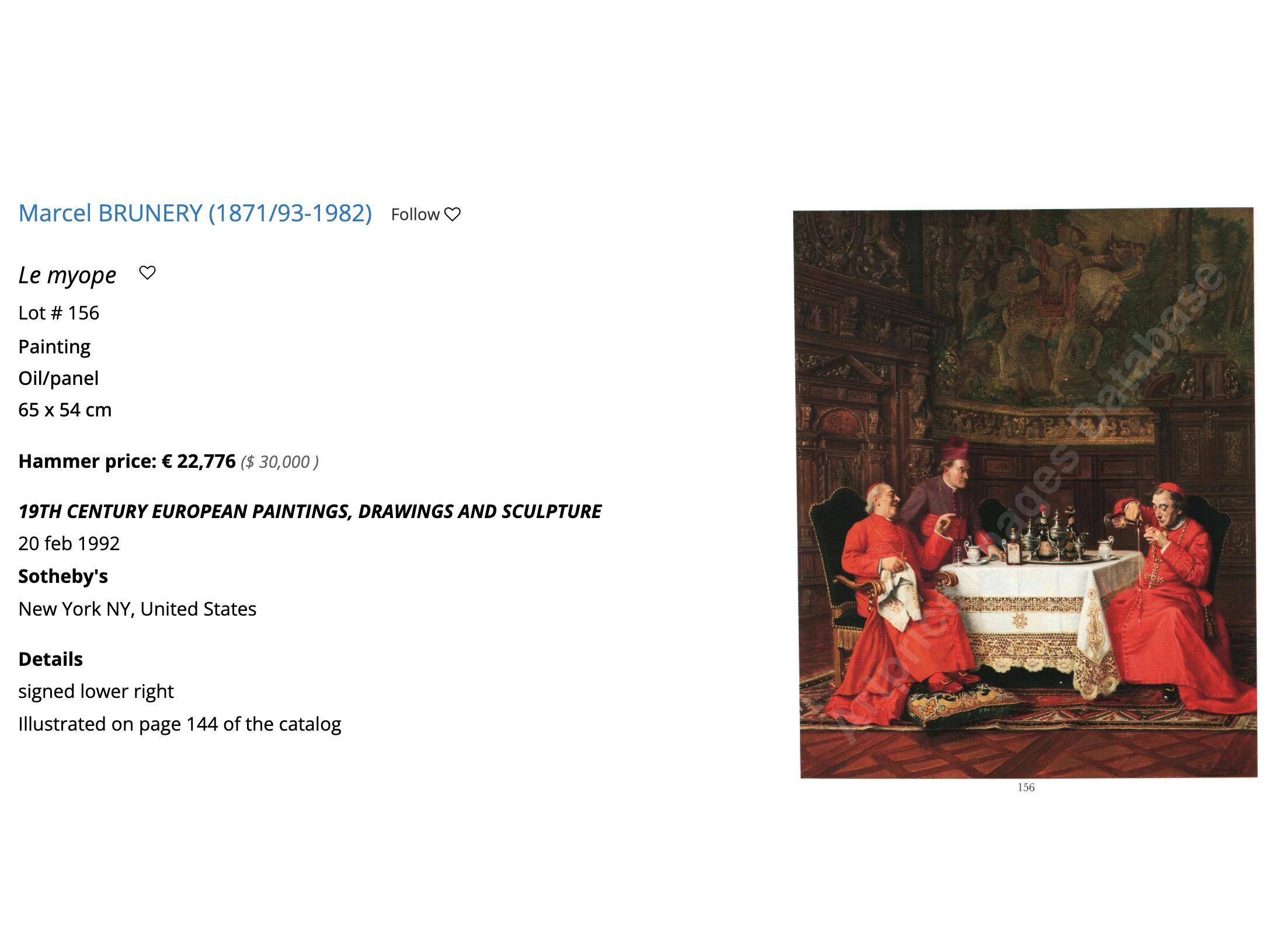 French oil painting on canvas 