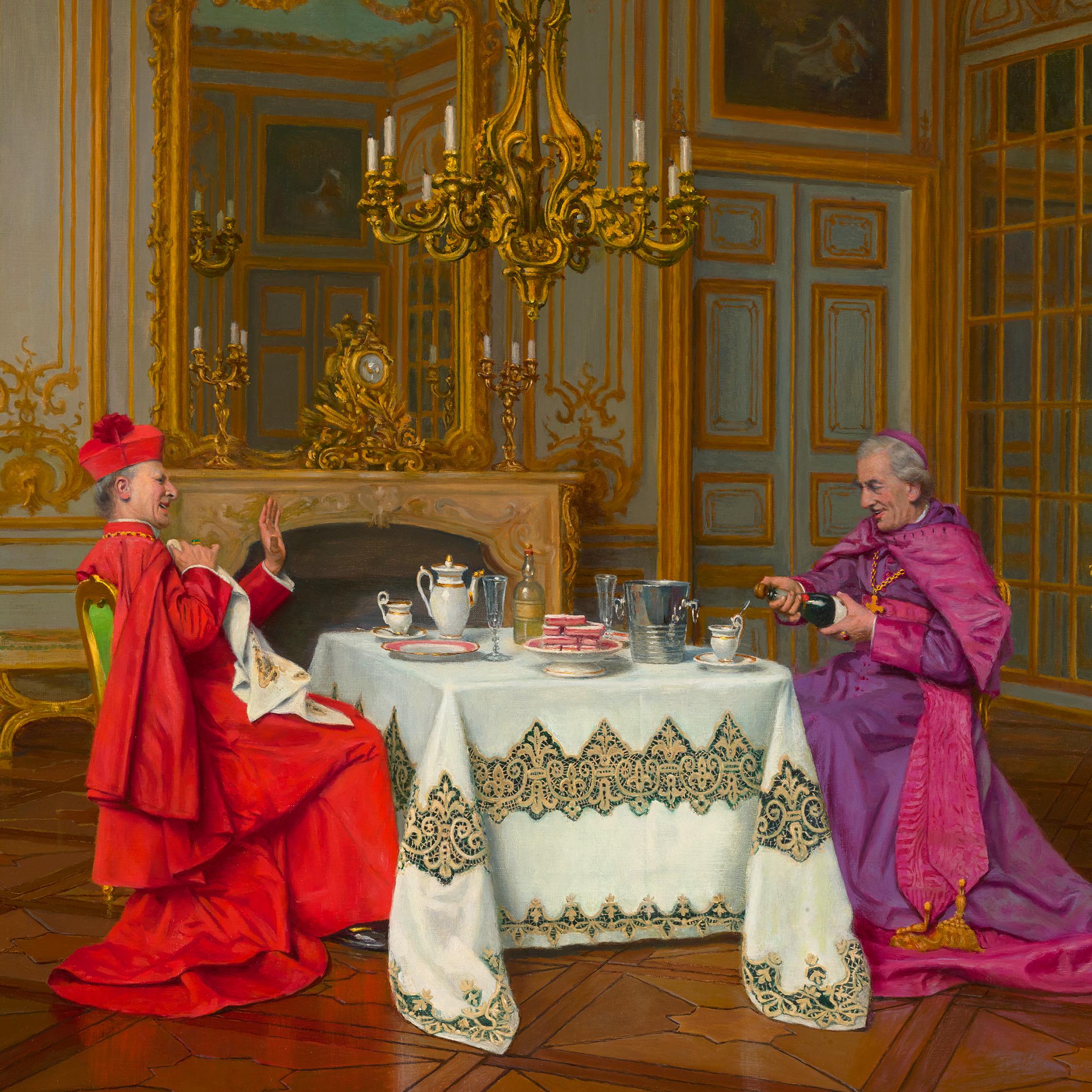 Tea With The Bishop By Marcel Brunery 1