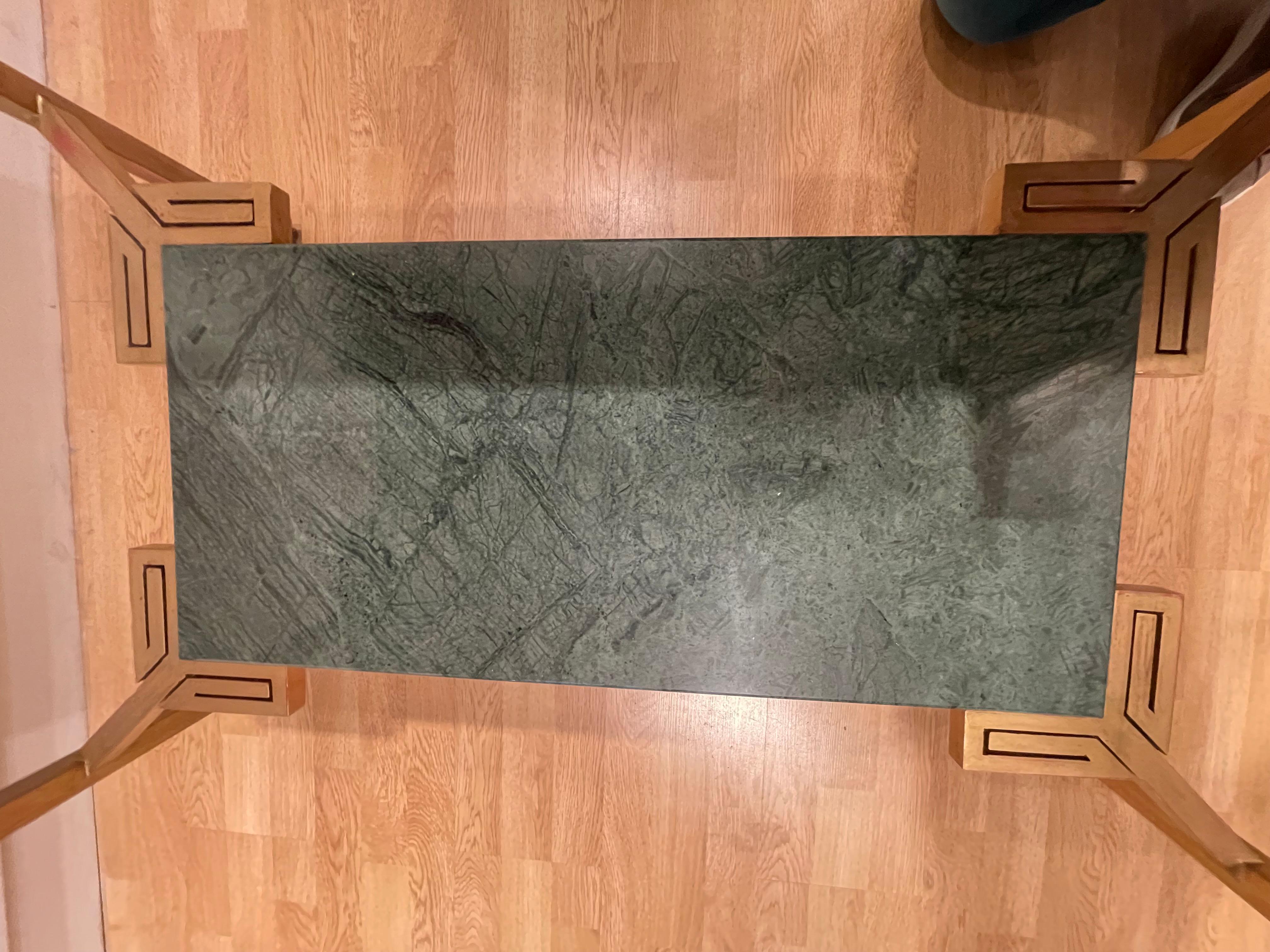 Marcel COARD (1889 – 1975), rare console table, signed, Art Deco, France, 1930s For Sale 6