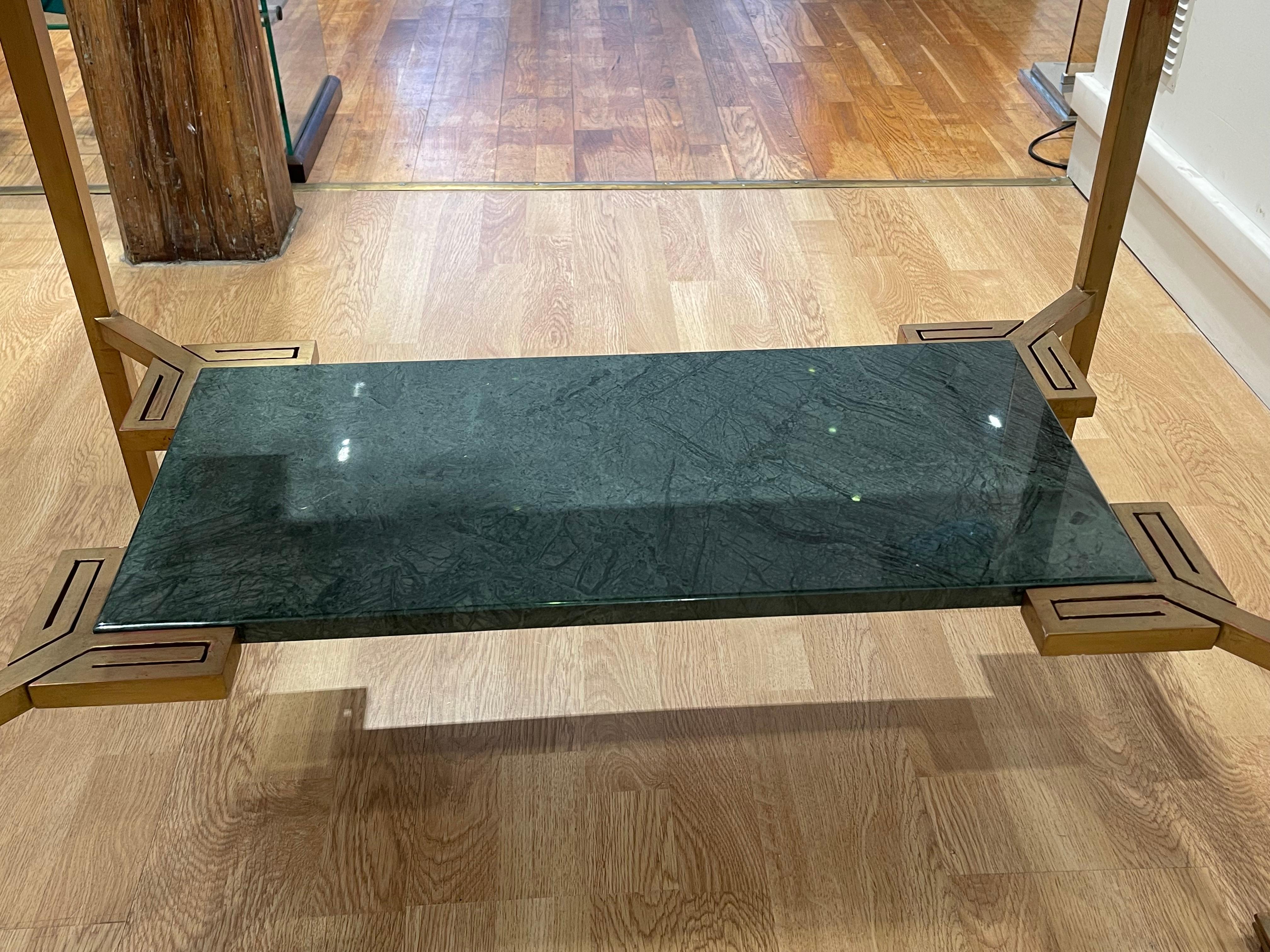 Marcel COARD (1889 – 1975), rare console table, signed, Art Deco, France, 1930s For Sale 2