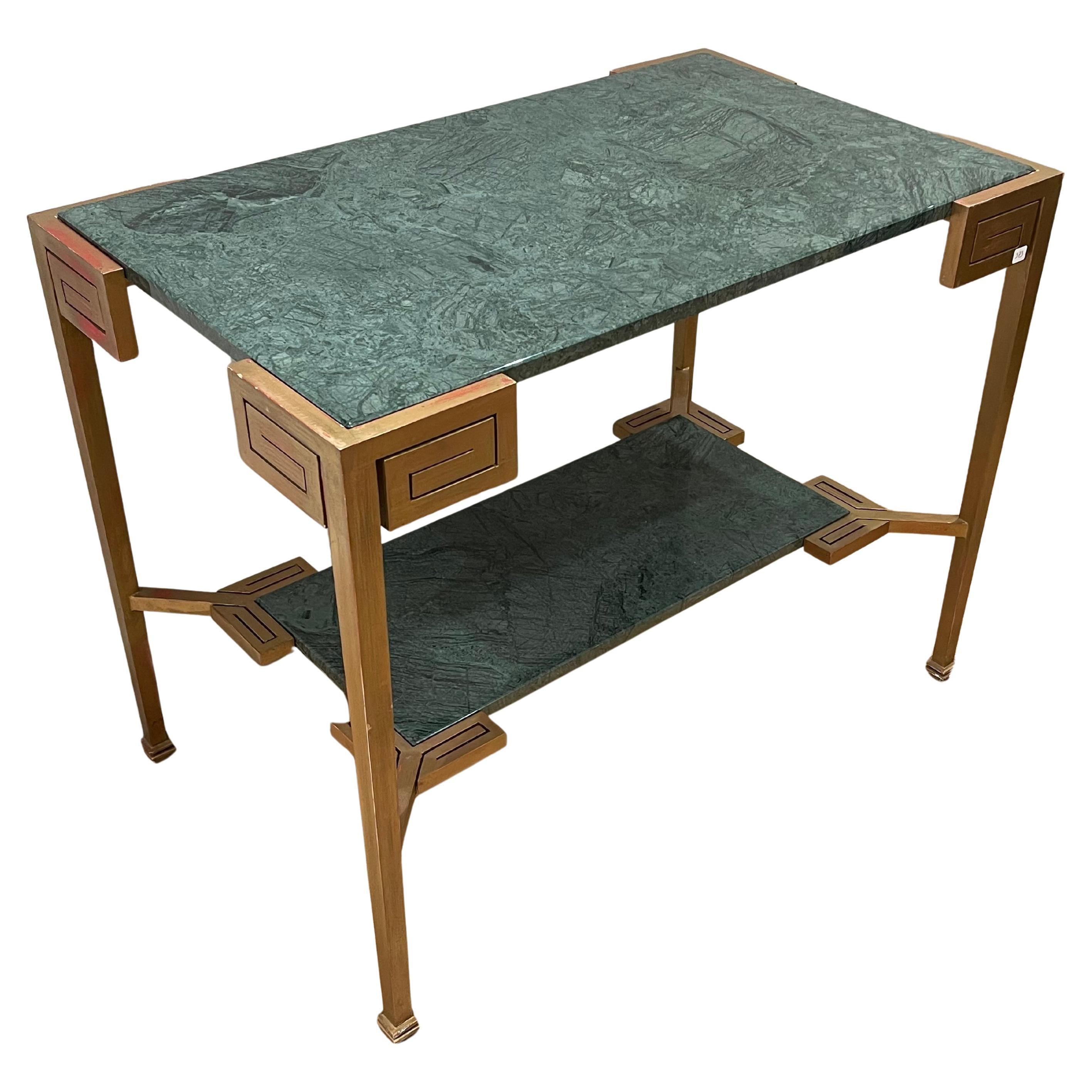 Marcel COARD (1889 – 1975), rare console table, signed, Art Deco, France, 1930s For Sale