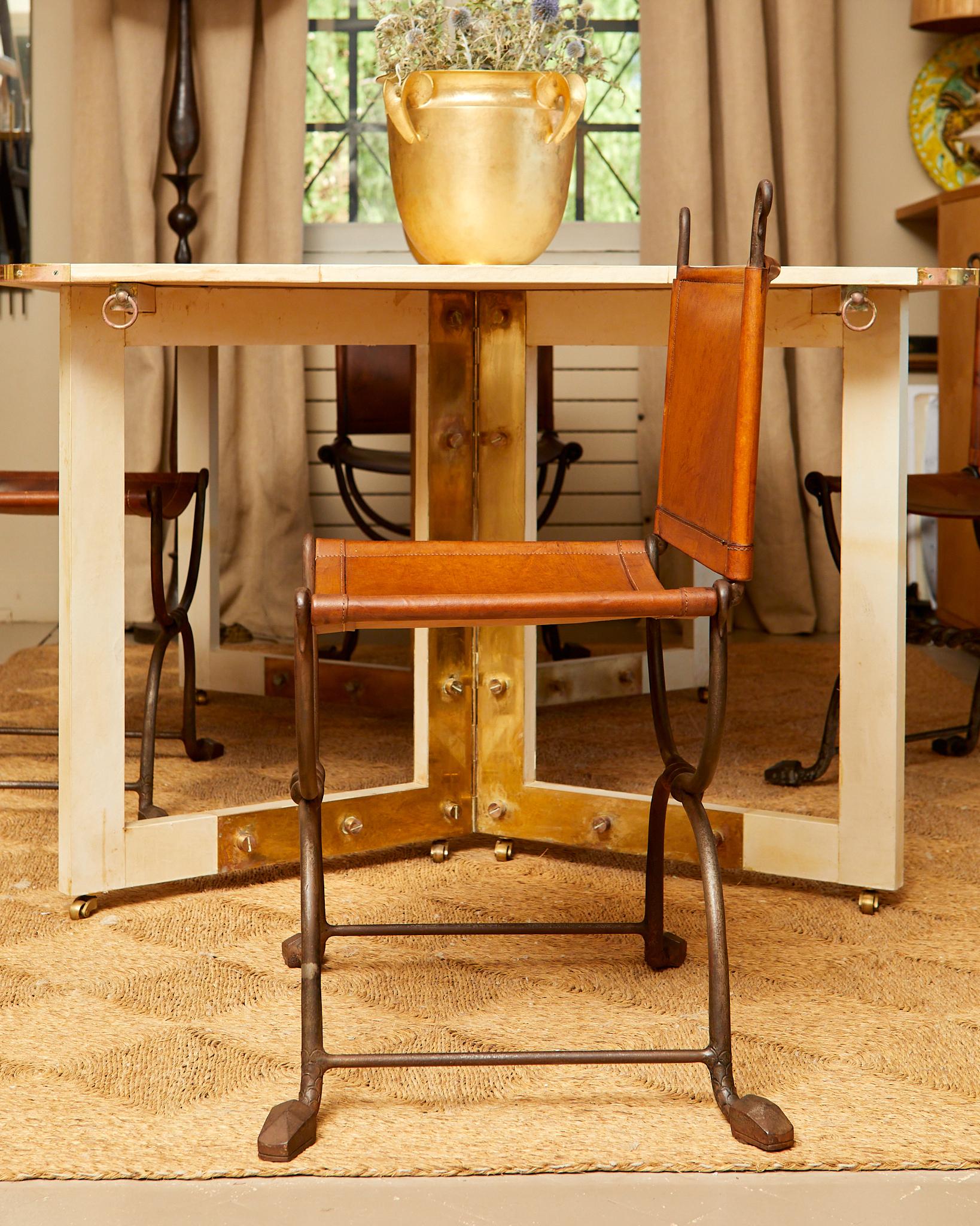 Modern Marcel  Coard, Set of four chairs, circa 1940. For Sale