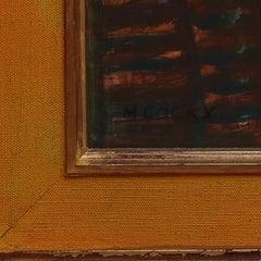 Painting of a farmer's wife, by neo-expressionist/colorist Marcel Cockx