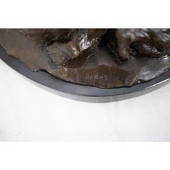 Polar Bears – Bronze by Marcel Debut (1865–1933), Art Deco Influence