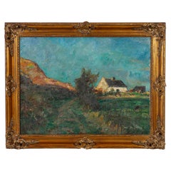 Peinture à l'huile belge de Marcel de Lince (1886-1958)