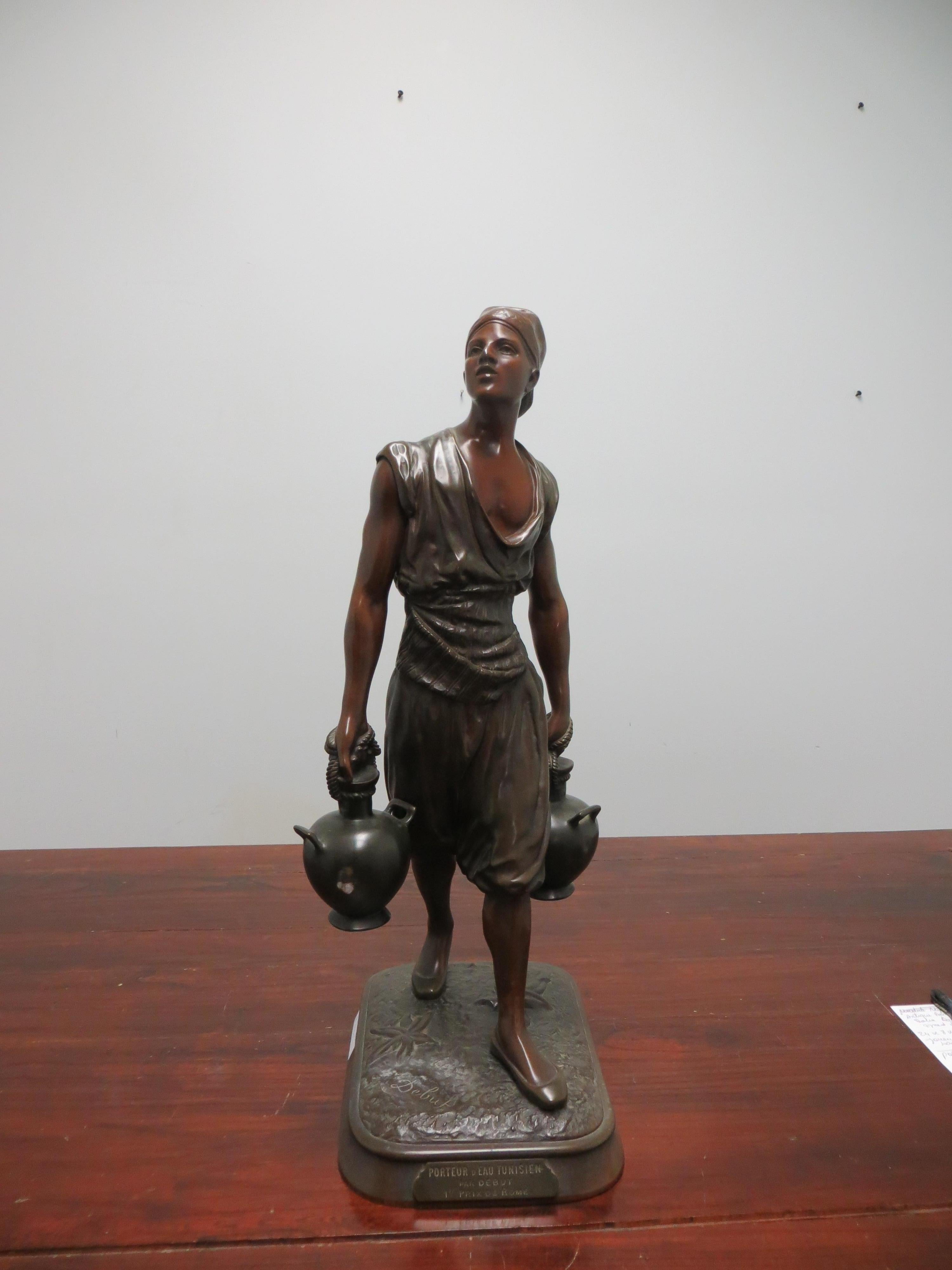 jean didier debut bronze sculpture