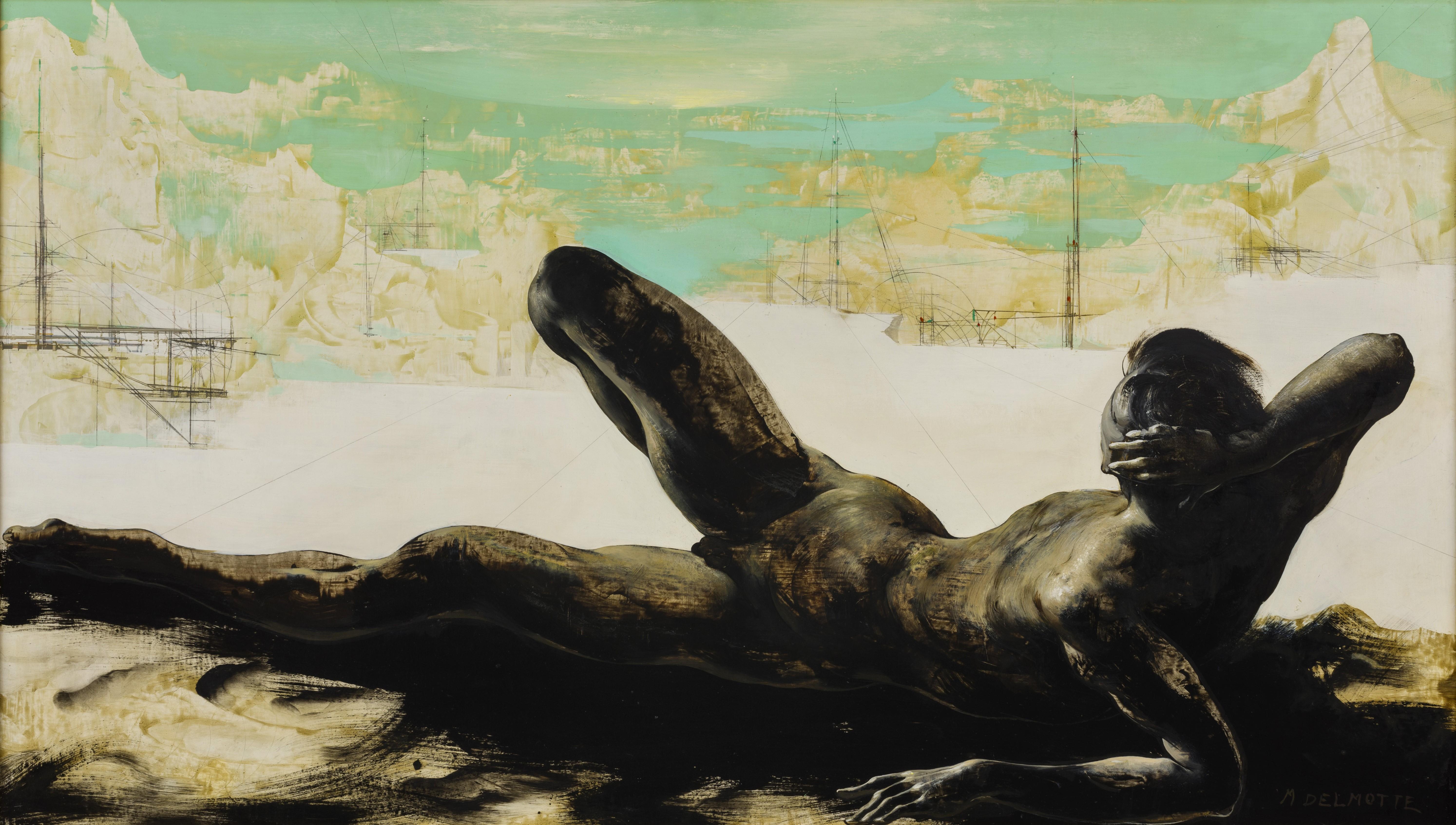 The Morning – Painting von Marcel DELMOTTE