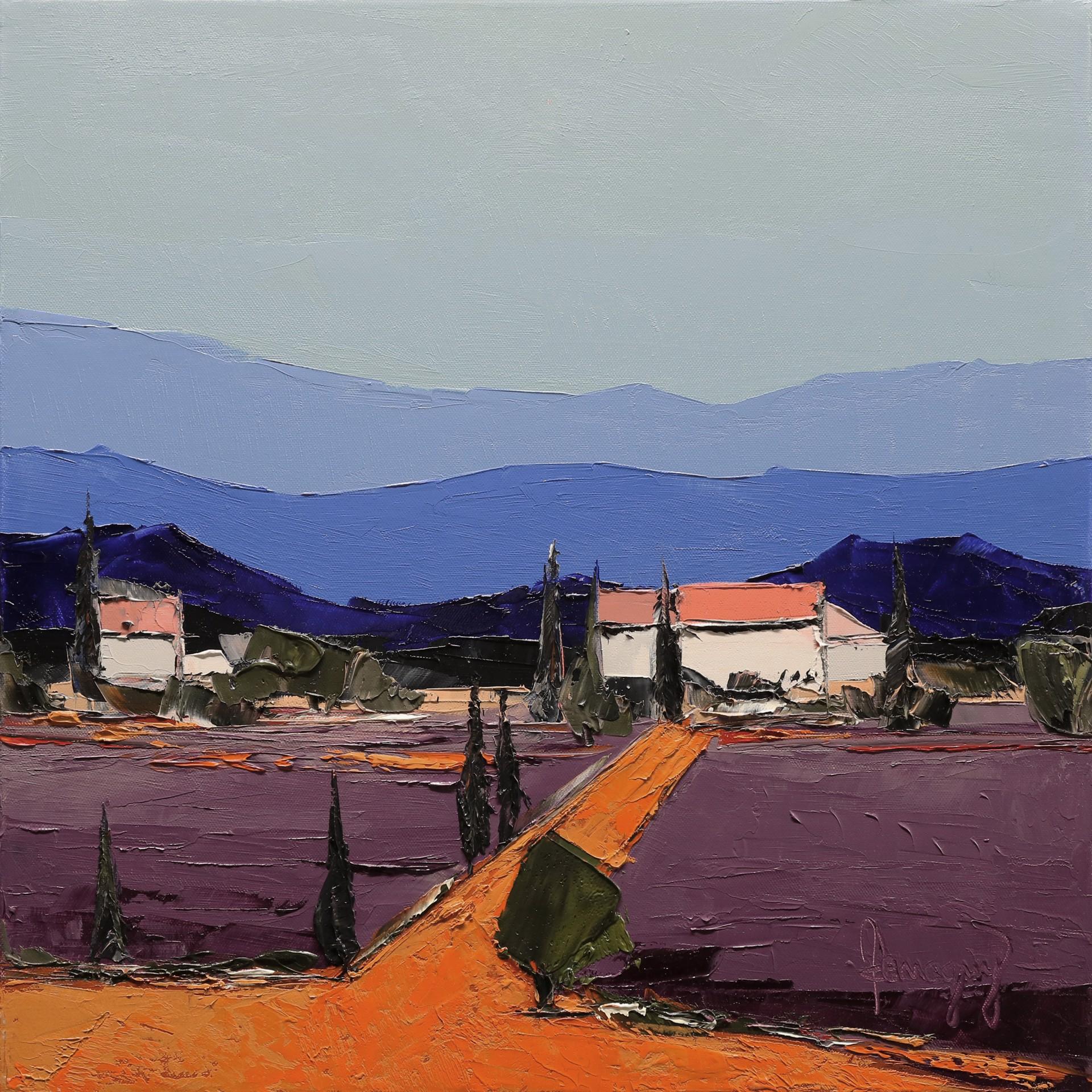 Marcel Demagny Landscape Painting - Lumieres de Provence