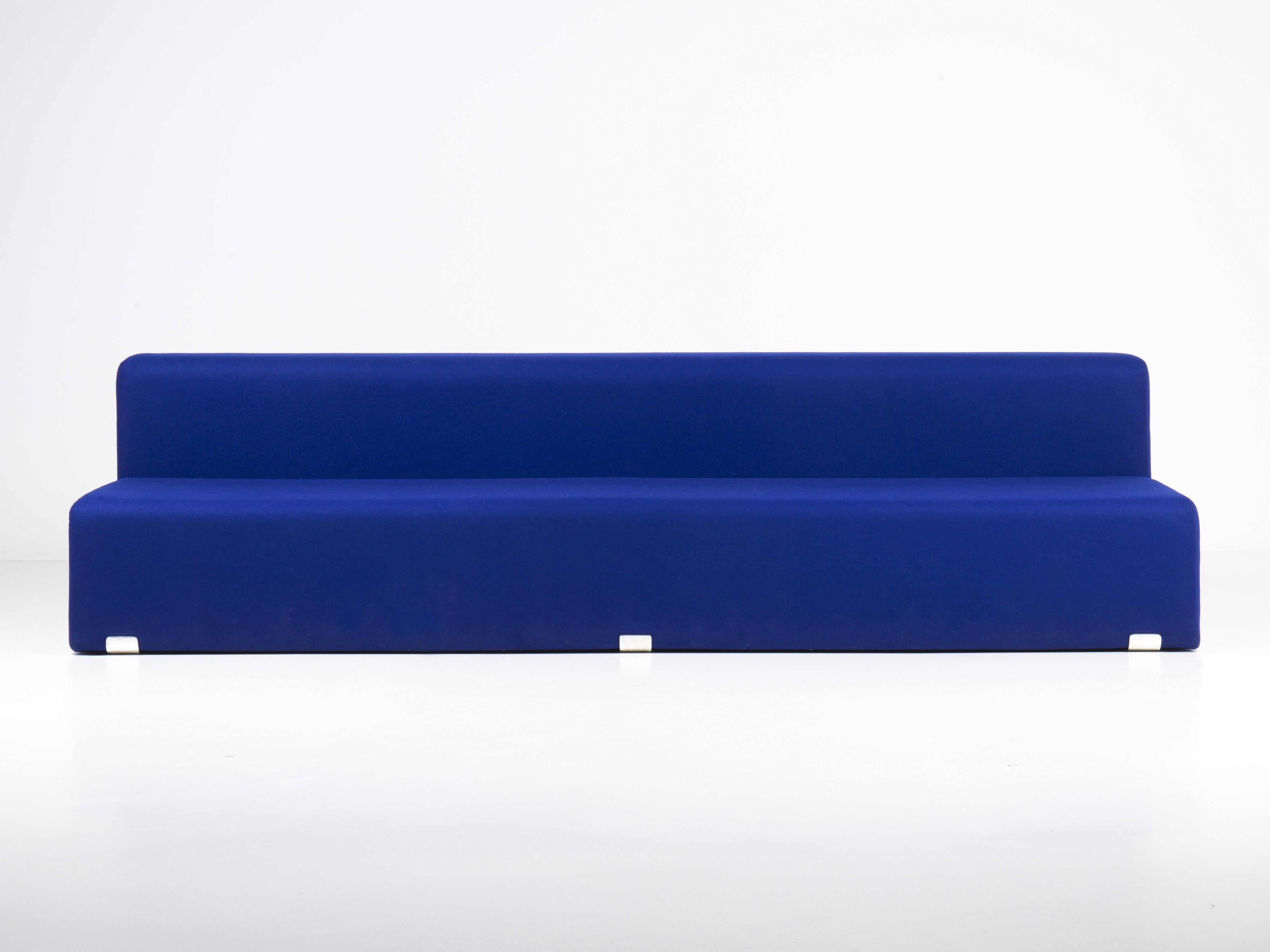 Designed in 1965 - Paradisoterrestre Edition 2018

Materials: shaped polyurethane, polished aluminum brackets, removable wool fabric manufactured by Kvadrat or chenille velvet fabric (different colours available).

The Marcel collection, a seating