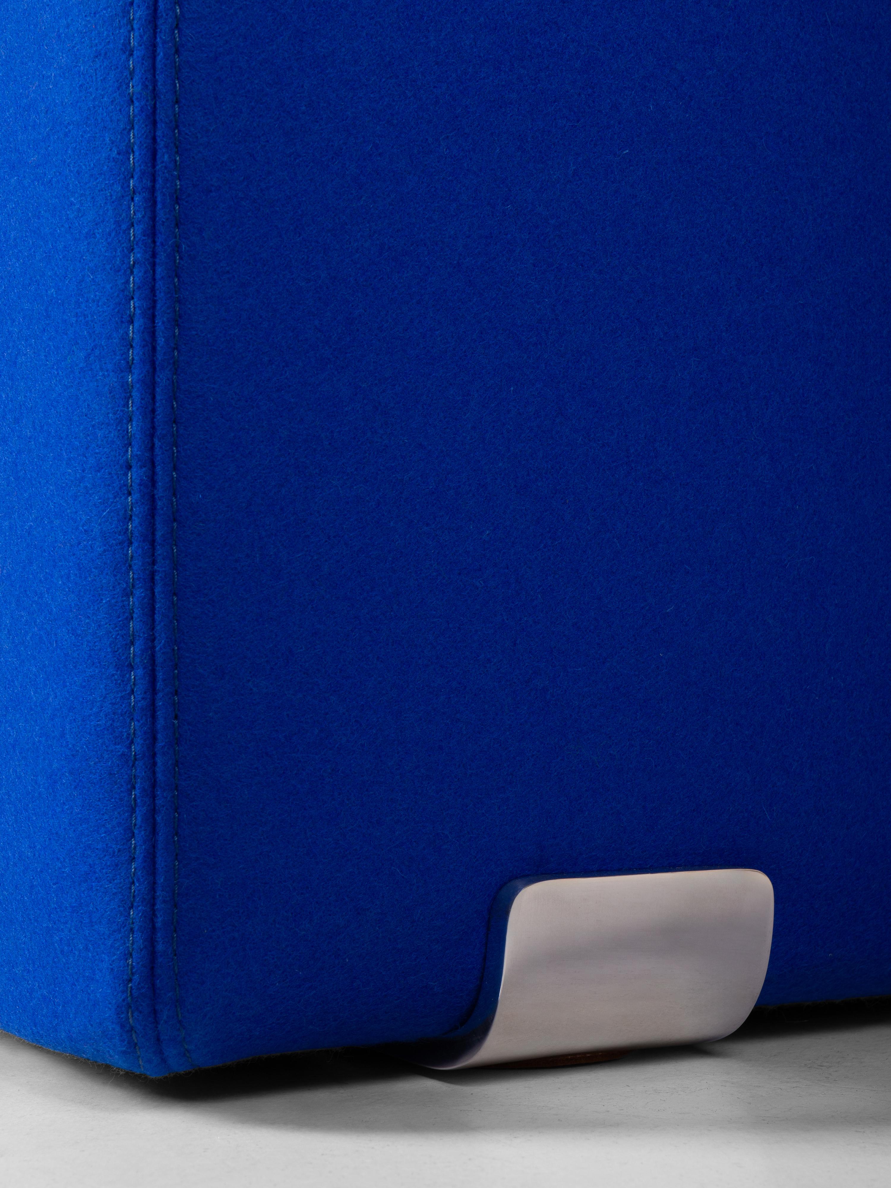 Aluminum Marcel Double Sofa LL by Kazuhide Takahama Paradisoterrestre Edition For Sale