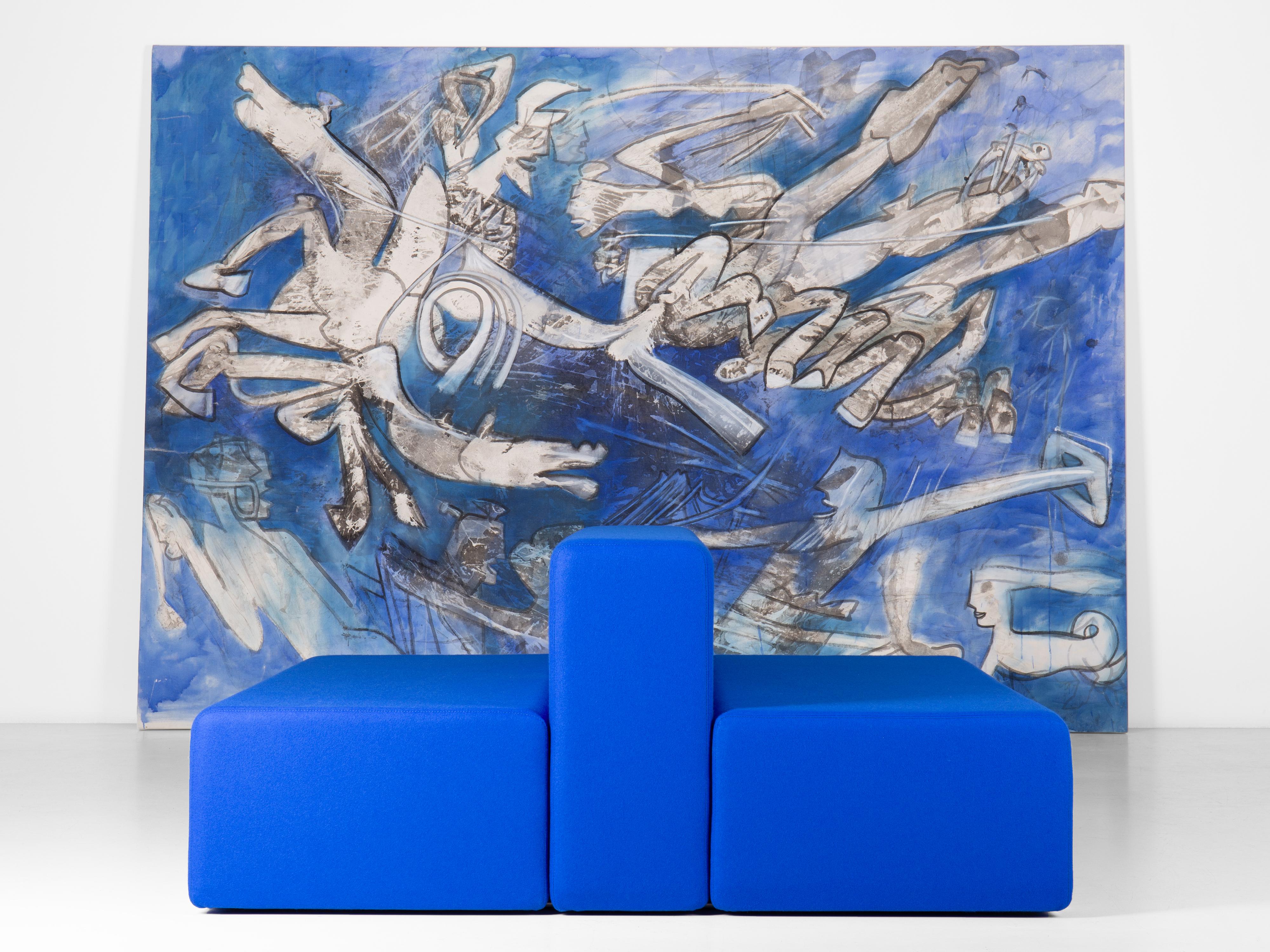 Marcel Double Sofa LL by Kazuhide Takahama Paradisoterrestre Edition For Sale 3