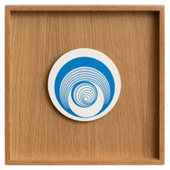 Marcel Duchamp Blaues Schneckenrotorelief von Konig Serie 133, 1987