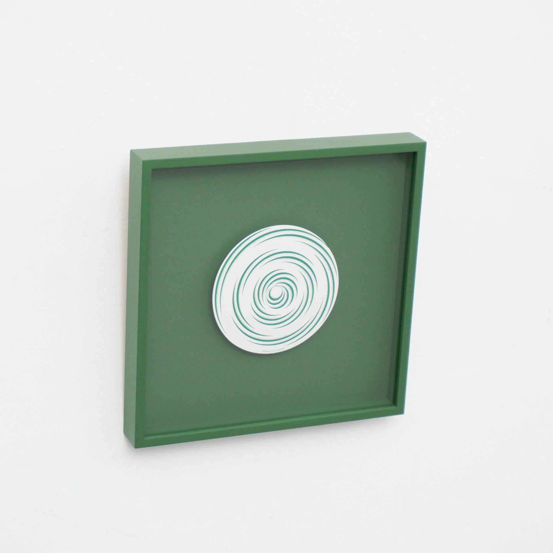 Late 20th Century Marcel Duchamp Cage Mid Century Modern Rotorelief Konig Series 133, 1987