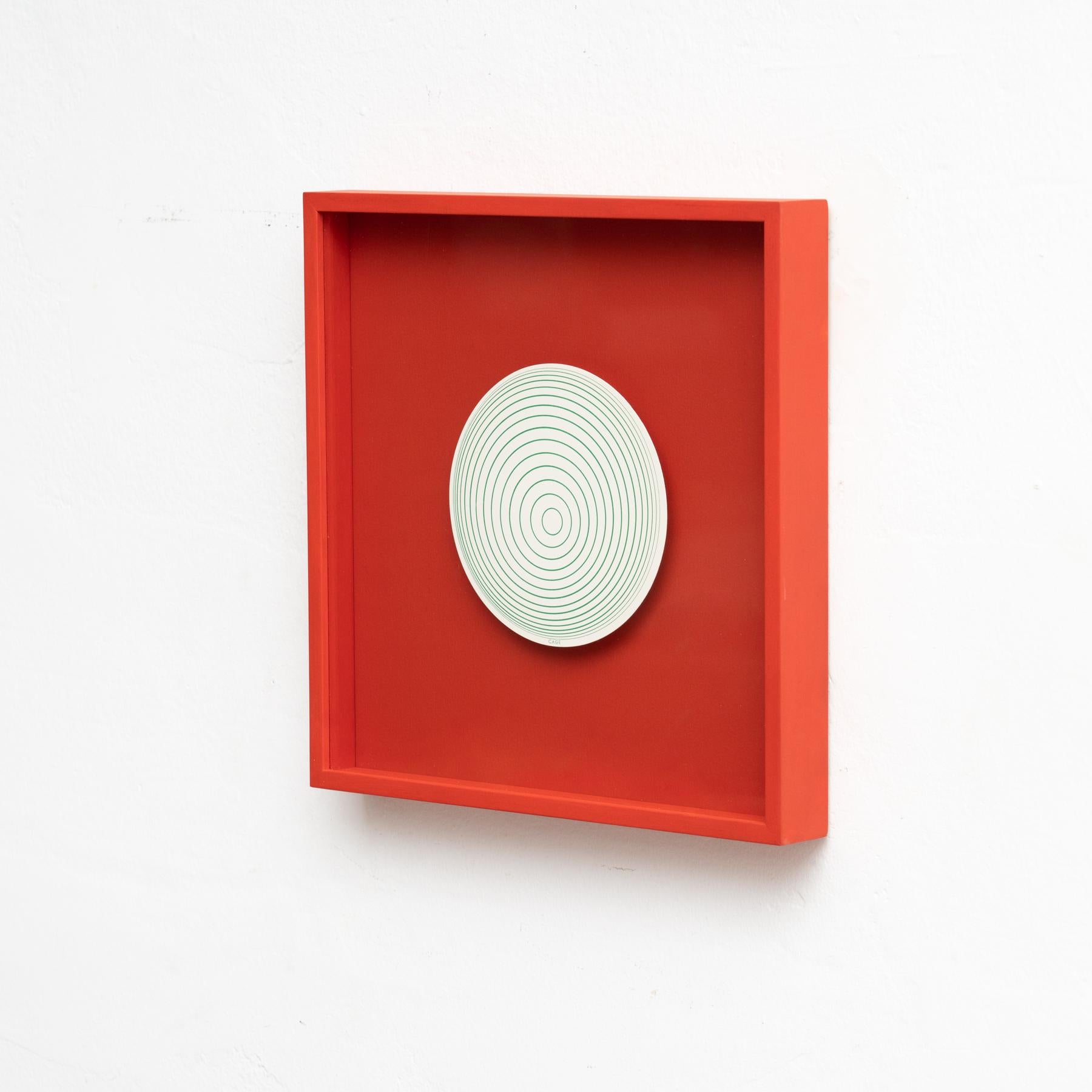 Marcel Duchamp Käfig Rotorelief Konig Serie 133, 1987 (Ende des 20. Jahrhunderts) im Angebot