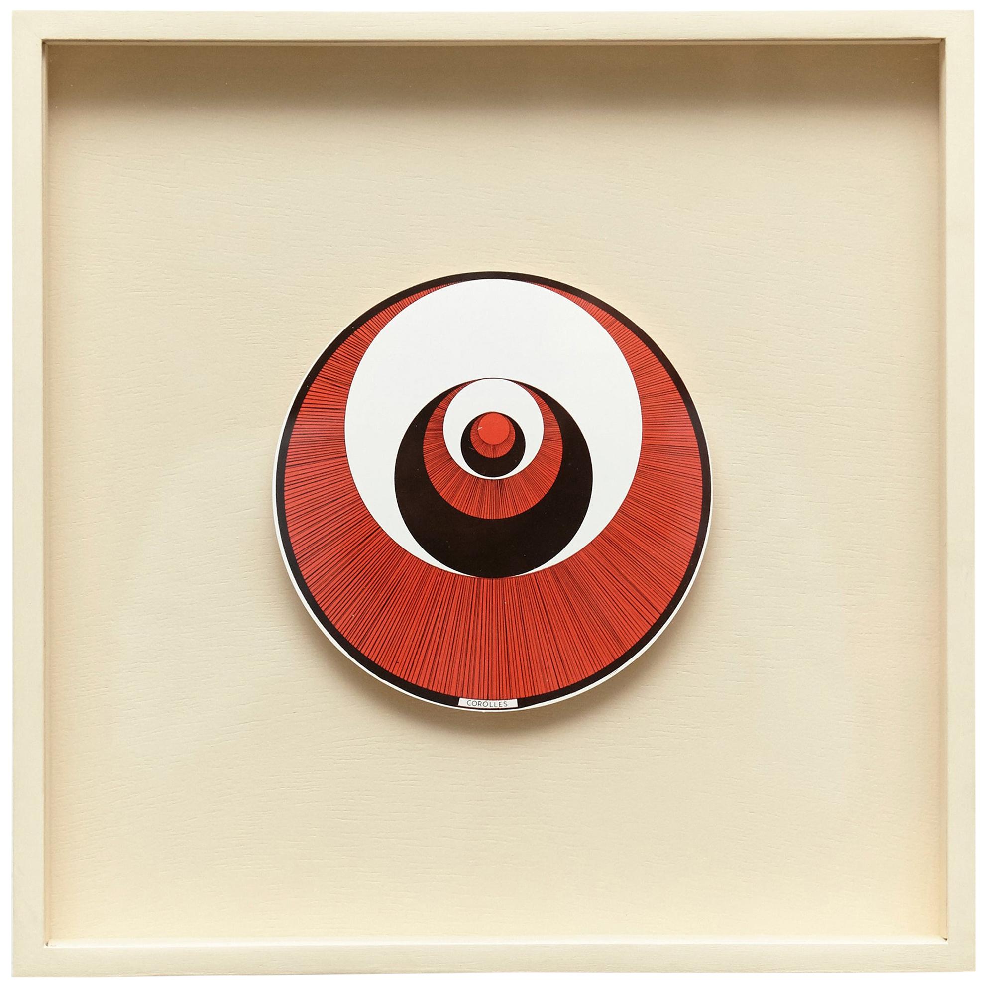 Marcel Duchamp Corolles Rotorelief Konig Series 133, 1987