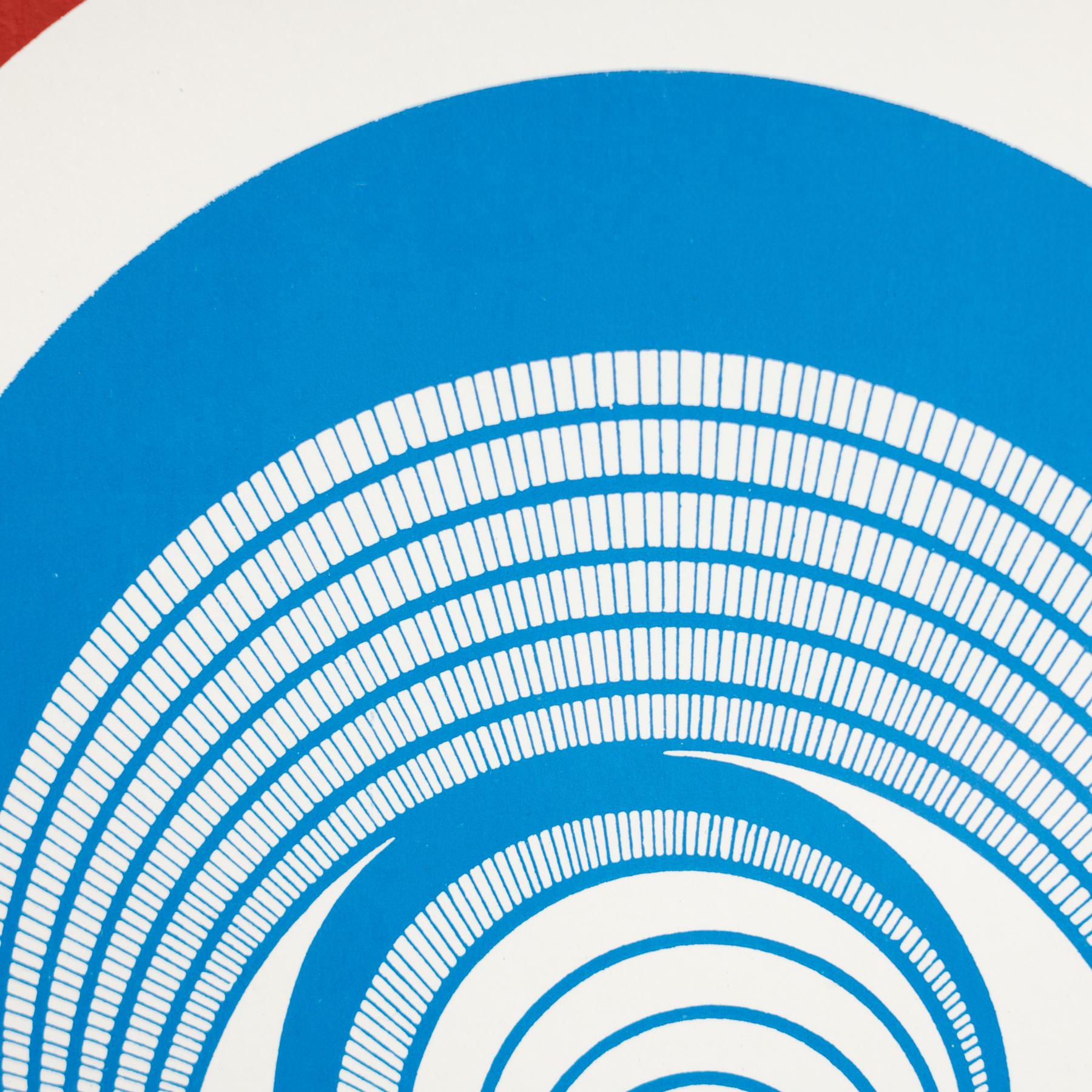 Marcel Duchamp Escargot, Rotorelief-Konig-Serie 133, 1987 (Ende des 20. Jahrhunderts) im Angebot