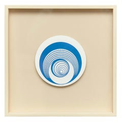 Marcel Duchamp Mid Century Modern Escargot Rotorelief Konig Series 133, 1987