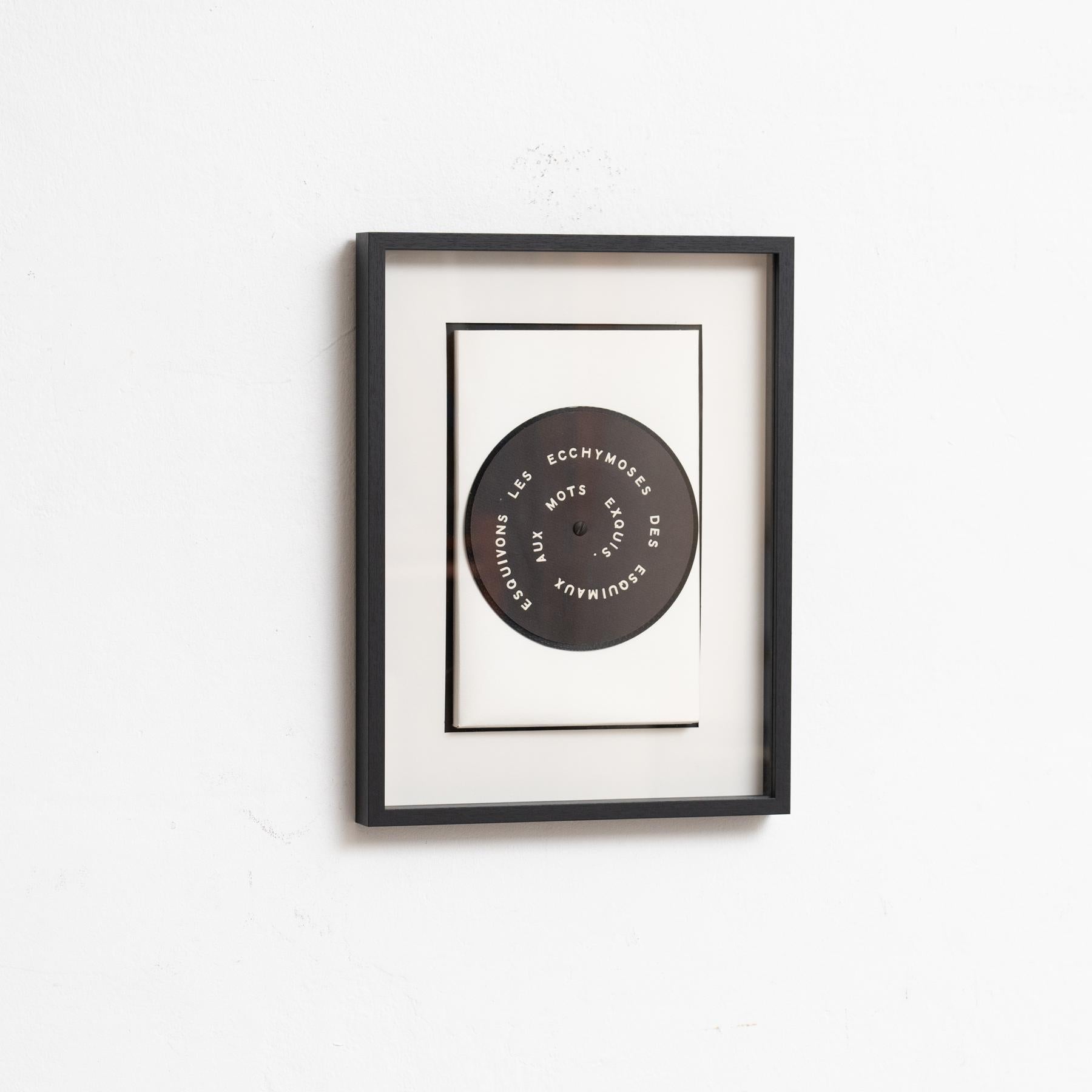Americano Marcel Duchamp 'Esquivons Les Ecchymoses Des Esquimaux Aux Mots Exquis', 1968 in vendita