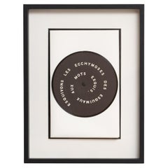 Marcel Duchamp 'Esquivons Les Ecchymoses Des Esquimaux Aux Mots Exquis', 1968