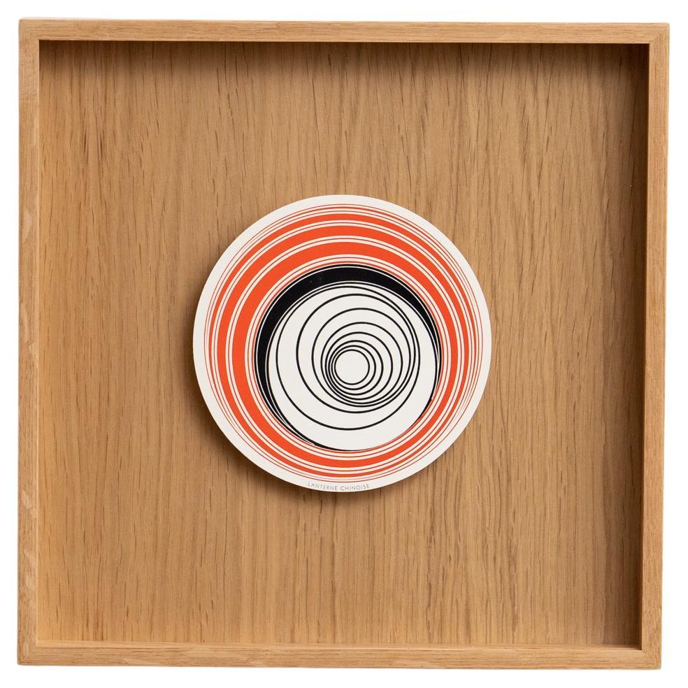 Marcel Duchamp Lanterne Chinoise Rotorelief by Konig Series 133, 1987 For Sale