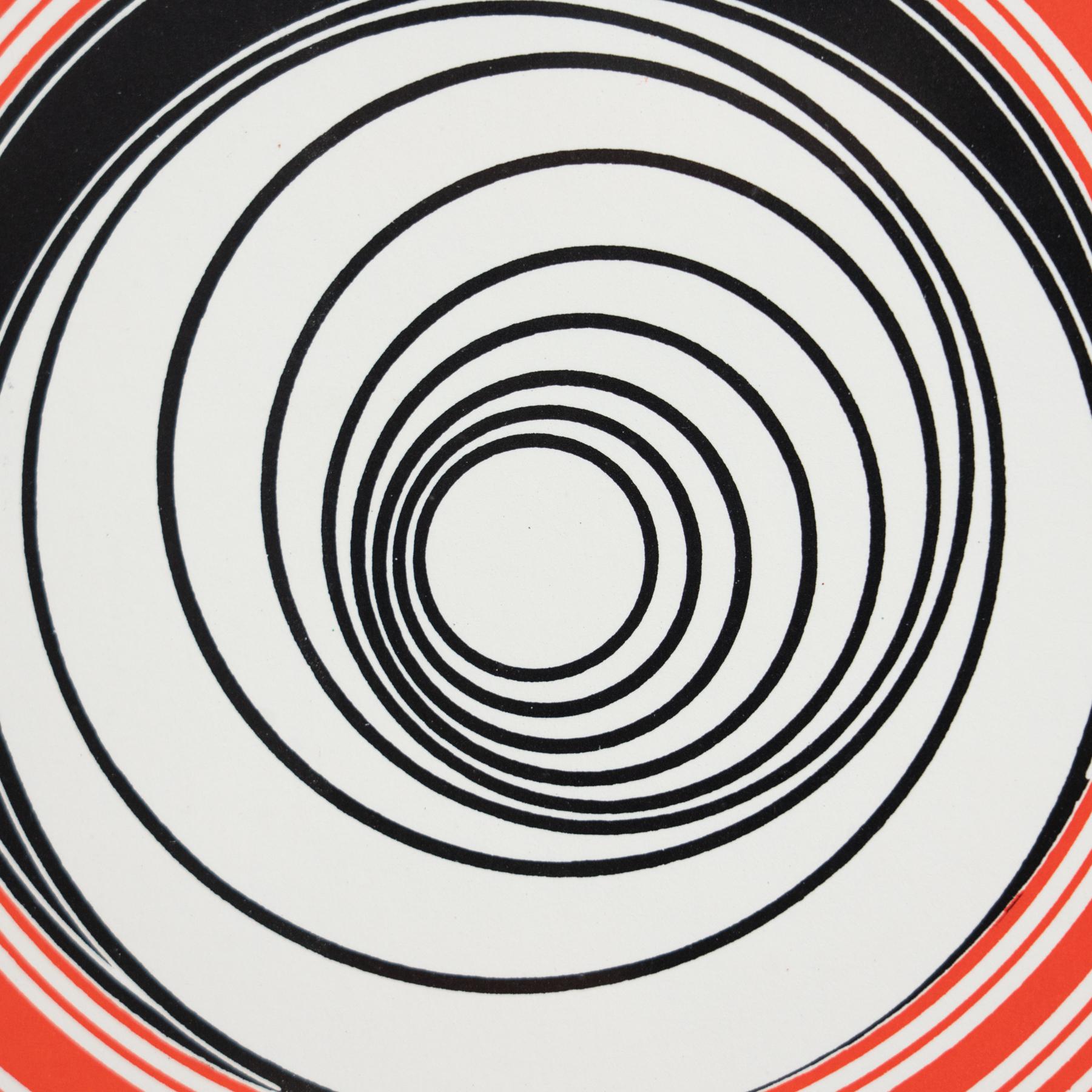 Late 20th Century Marcel Duchamp Lanterne Chinoise Rotorelief Konig Series 133, 1987