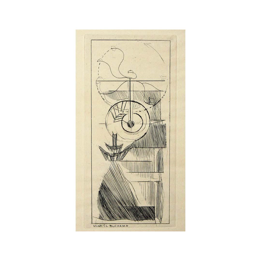 1947 Originalstich von Marcel Duchamp -  Kaffeemühle im Angebot 3