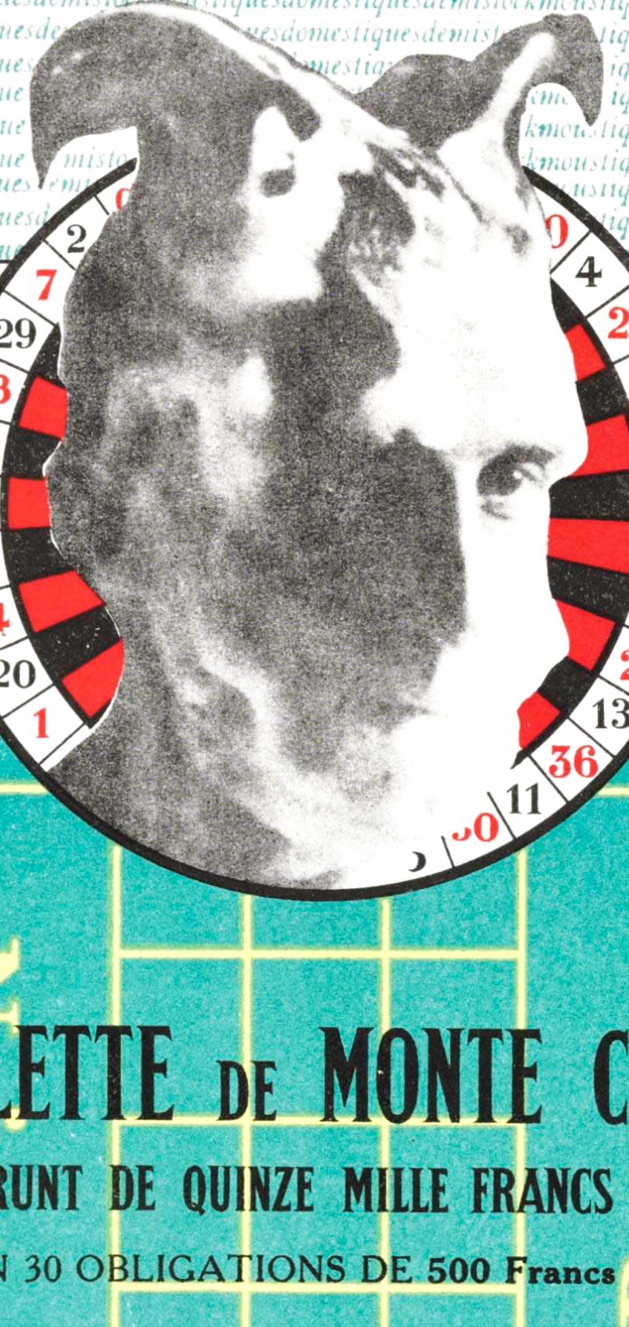 Bond de Monte-Carlo (Schwarz 406), Société internationale d'art XXe siècle - Dada Print par Marcel Duchamp
