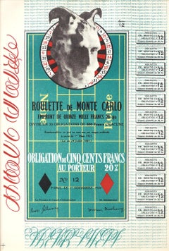 Duchamp, Bono de Montecarlo (Schwarz 406b), XXe Siècle (después)