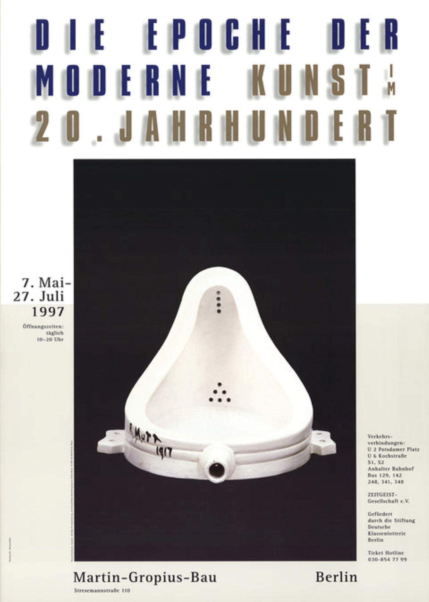 Fountain

By Marcel Duchamp

1997

Medium: Offset Lithograph

Paper Size: 33 x 23.25 inches ( 84 x 59 cm )

Image Size: 22 x 15.25 inches ( 56 x 39 cm )

Edition Size: 500