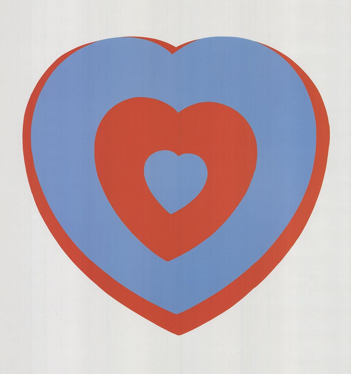 Marcel Duchamp „Fluttering Hearts“ 2022- Offsetlithographie „Fluttering Hearts“ im Angebot 1