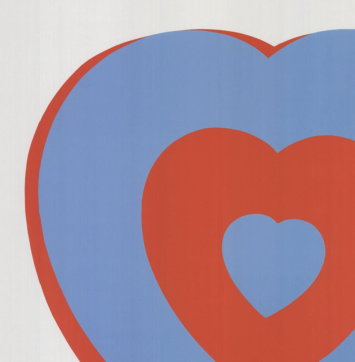 Marcel Duchamp „Fluttering Hearts“ 2022- Offsetlithographie „Fluttering Hearts“ im Angebot 2
