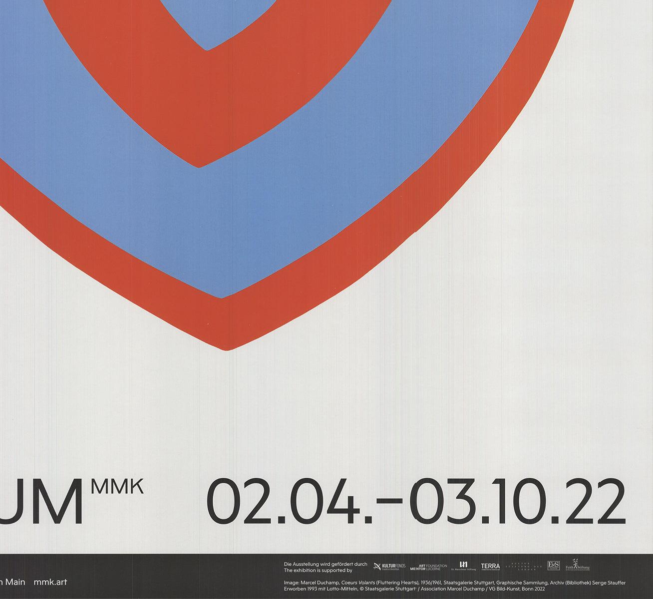 Marcel Duchamp „Fluttering Hearts“ 2022- Offsetlithographie „Fluttering Hearts“ im Angebot 3