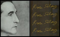Rrose Sélavy (Marcel Duchamp) dans le système A Wilson (Schwarz 344) signé 8/60