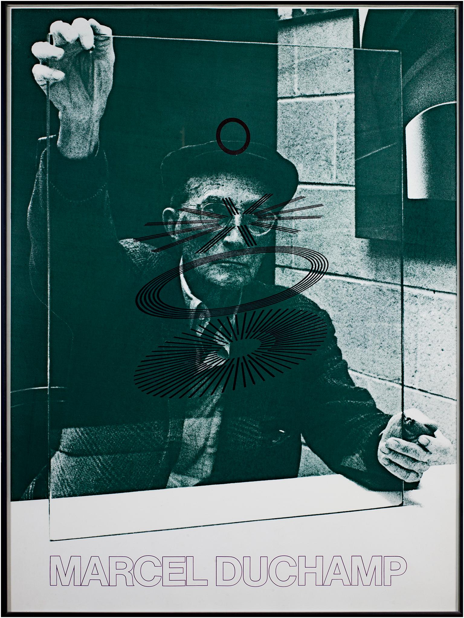 „The Oculist Witness“, Poster und Selbstporträt von Marcel Duchamp