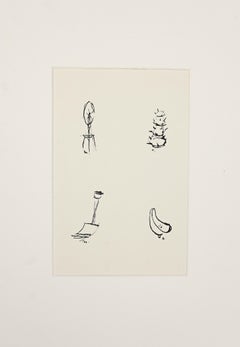 Topical Objects  - Original Lithograph by Marcel Duchamp - 1964