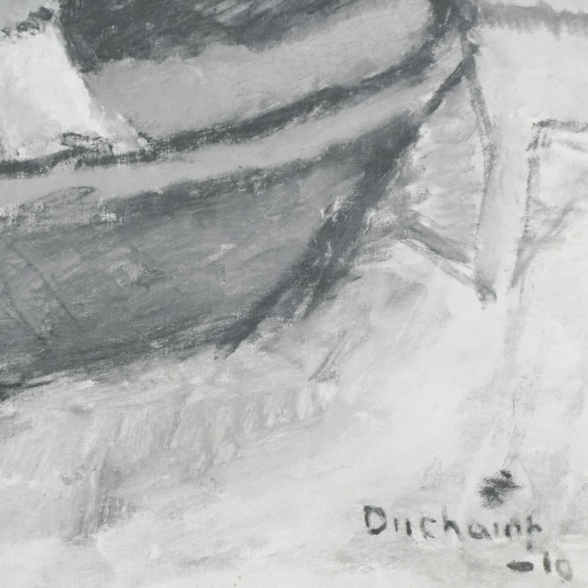Fin du 20e siècle Photographie d'archives « Nu assis » de Marcel Duchamp, vers 1970 en vente