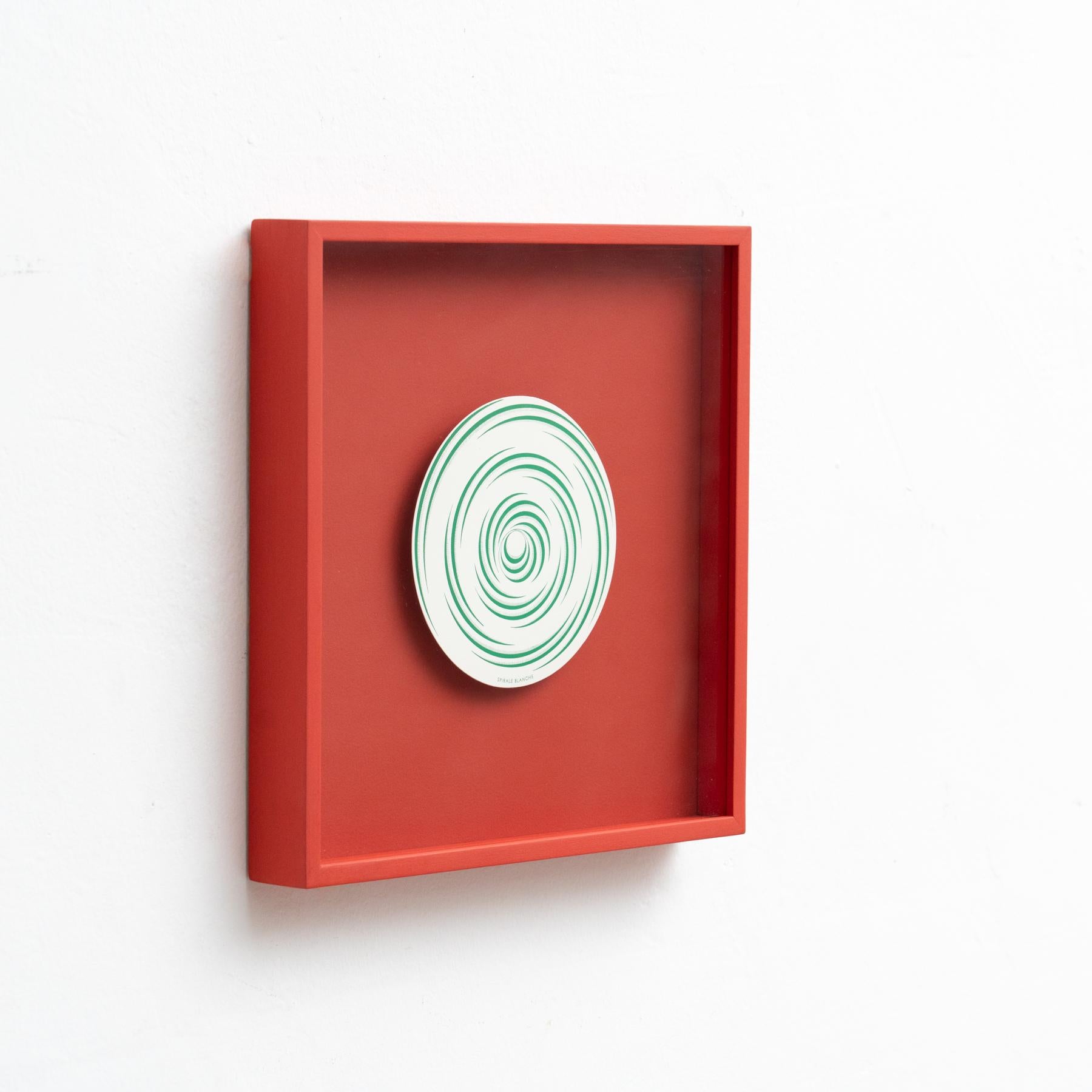Marcel Duchamp Spirale Blanche Rotorelief Konig Series 133, 1987 For Sale 3