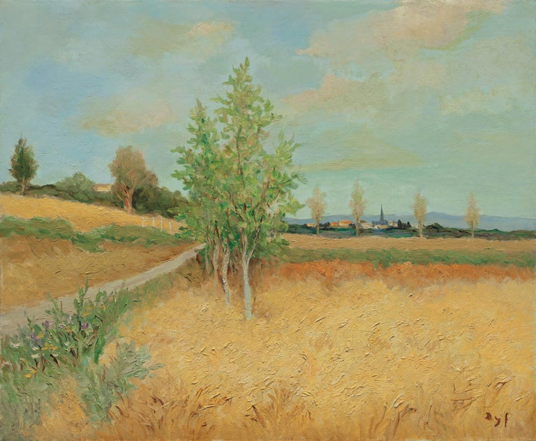 Marcel Dyf - Impressionist French Landscape Painting by ...