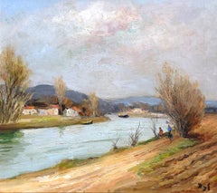 L'Oise a Lille Adam (Ile De France)