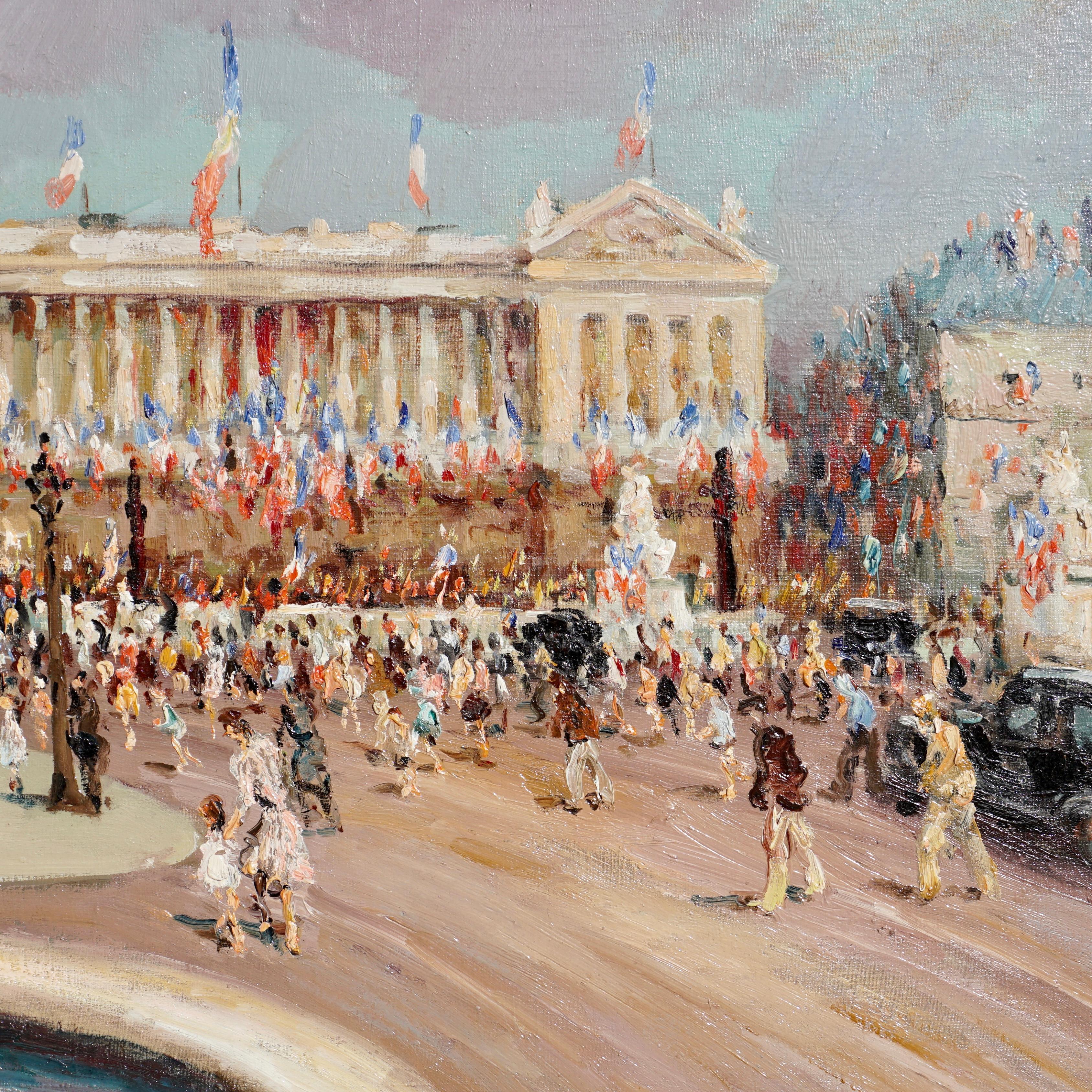 Marcel Dyf “Place De la Concorde” For Sale 4