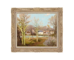 Riviere de Neuphle Paesaggio impressionista della campagna francese