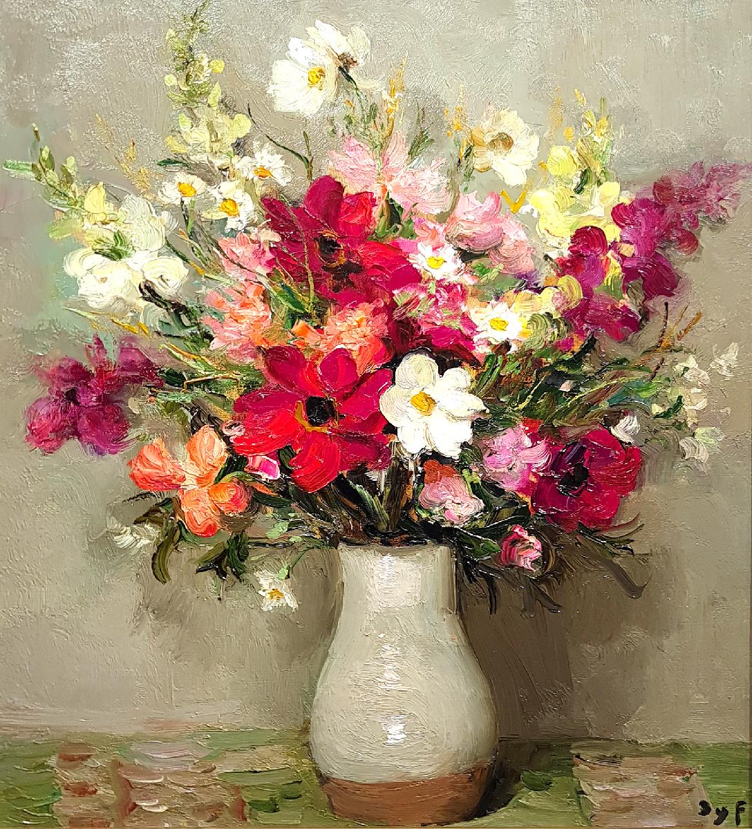 Still Life – Painting von Marcel Dyf