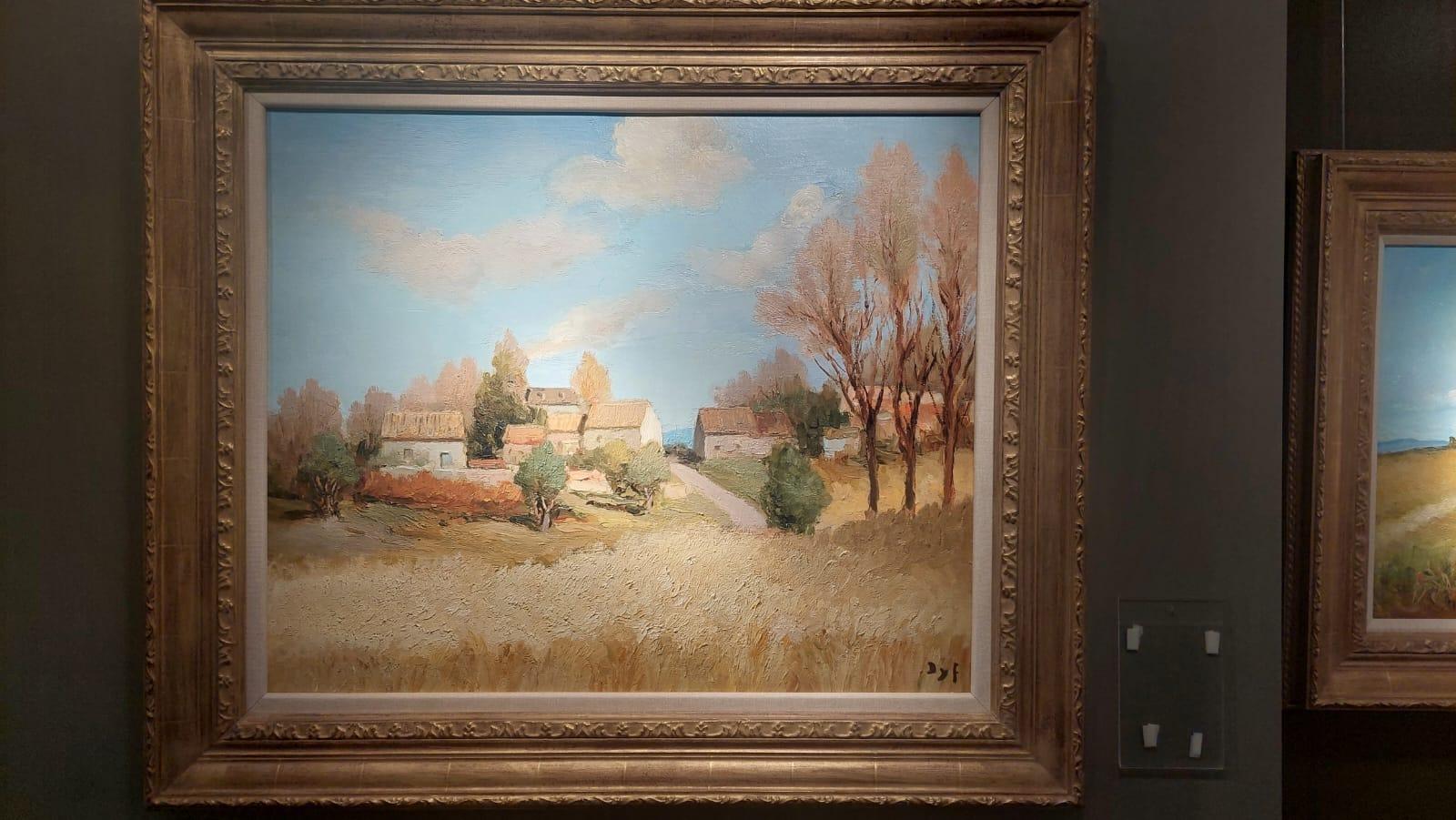 Verger à Bois d’Arcy - Impressionist Painting by Marcel Dyf