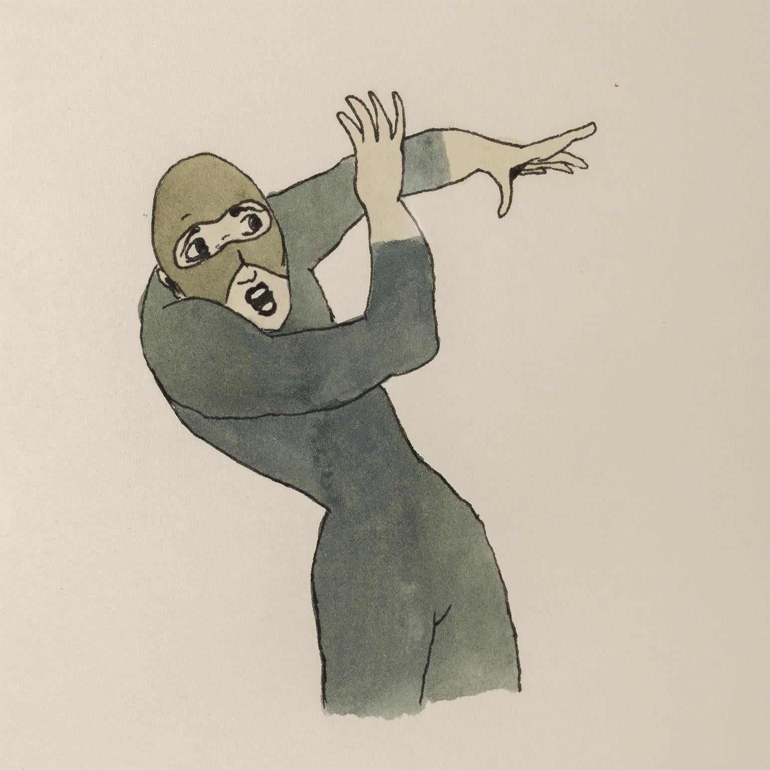 Loup effrayé en vente 2